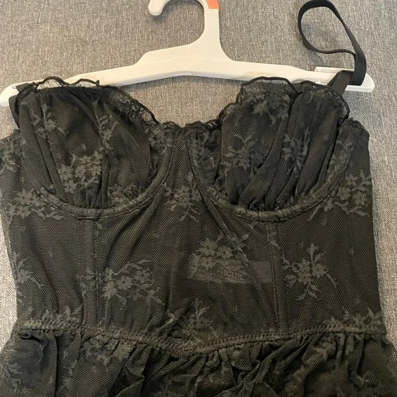 Target Black Lace Top - Picture 2 of 4